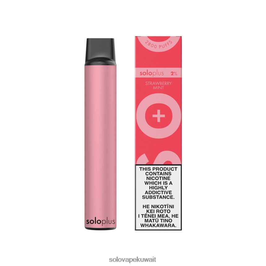 نعناع الفراولة Solo Plus vape القابل للتصرف 6R8R0T26 | Solo Vape السعر