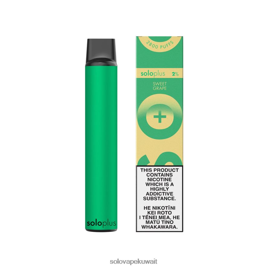 العنب الحلو Solo Plus مجموعة vape Paradise القابل للتصرف 6R8R0T40 | Solo Vape الشراء