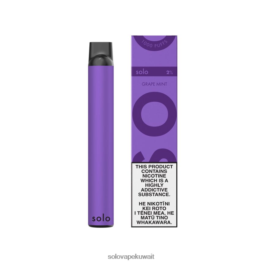 نعناع العنب Solo vape القابل للتصرف 6R8R0T7 | Solo Vape Kuwait