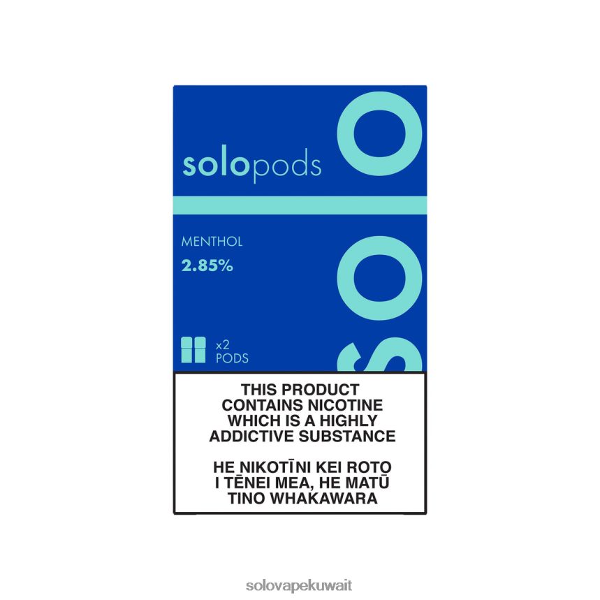المنثول Solo جراب بديل 2-pack 6R8R0T51 | Solo Vape المراجعة