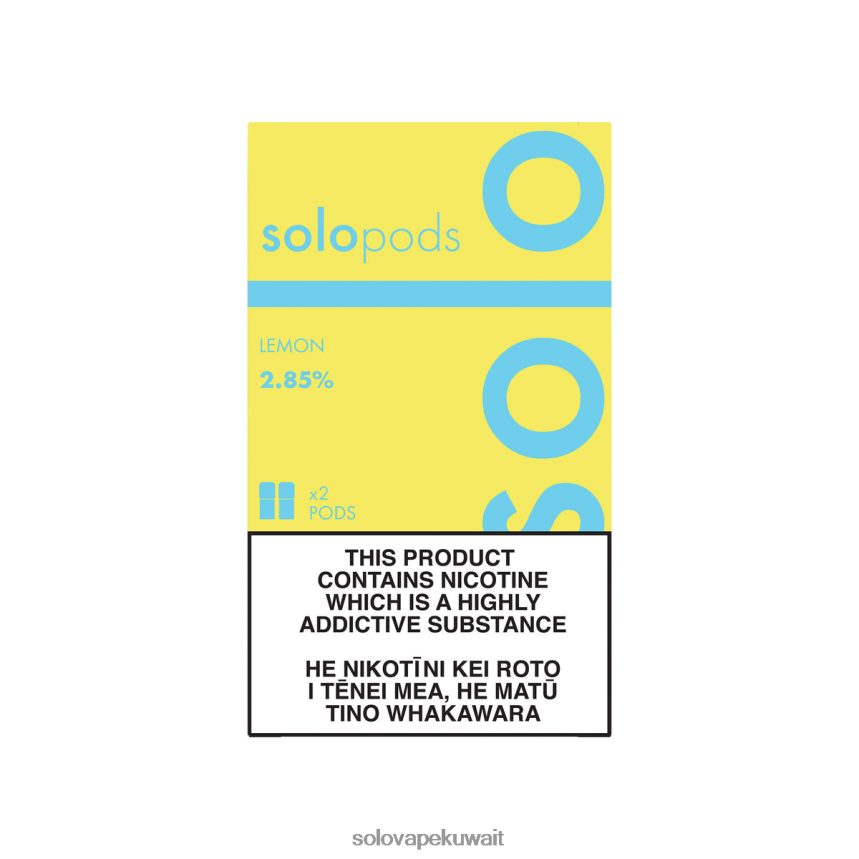 ليمون Solo جراب بديل 2-pack 6R8R0T55 | Solo Vape Kuwait
