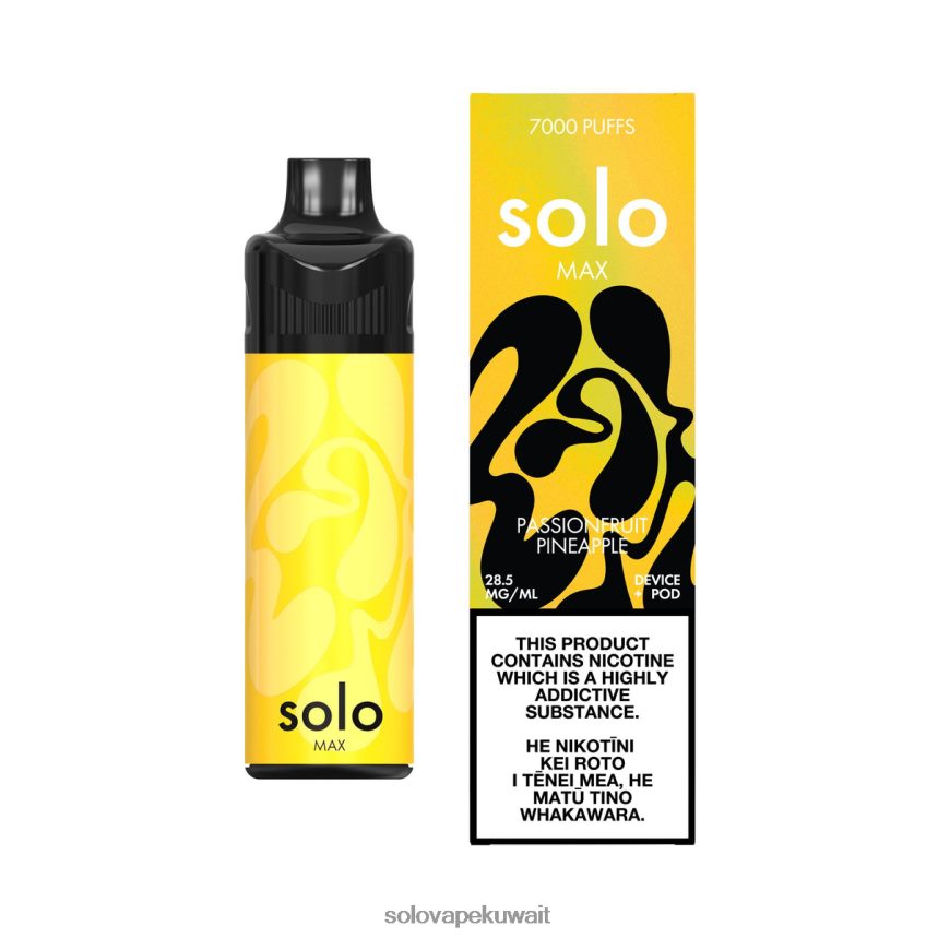 الأناناس العاطفة Solo MAX طقم جراب 6R8R0T69 | Solo Vape المراجعة