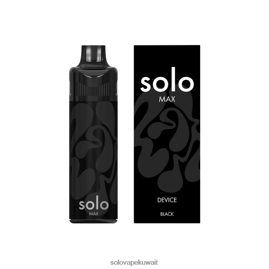 أسود Solo MAX جهاز جراب 6R8R0T72 | Solo Vape Review