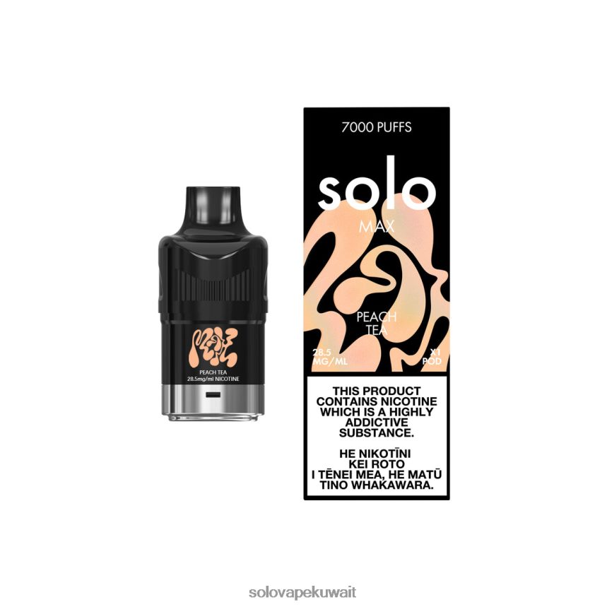 شاي الخوخ Solo MAX جراب 6R8R0T79 | Solo Vape Kuwait