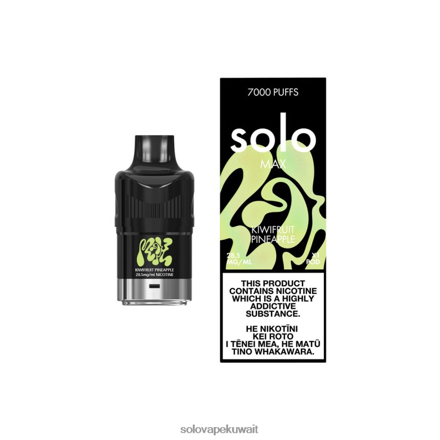 كيوي وأناناس Solo MAX جراب 6R8R0T87 | Solo Vape المراجعة