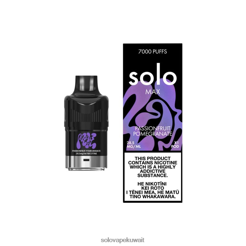 الرمان العاطفة Solo MAX جراب 6R8R0T89 | Solo Vape Near Me
